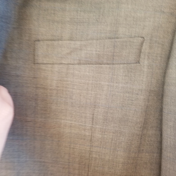 HICKEY FREEMAN​Milburn II Regular Fit Melange Wool Suit size 40R - Picture 5 of 10